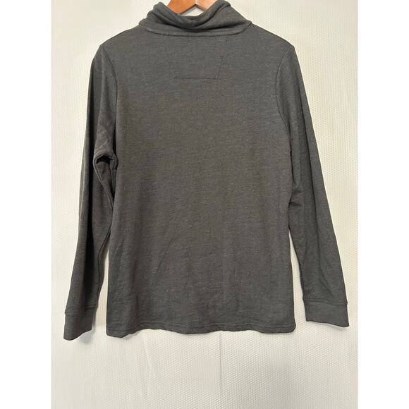 Miami Dolphins Antigua Gray Womens Front Pocket Long Sleeve Sweatshirt Large - Picture 7 of 9